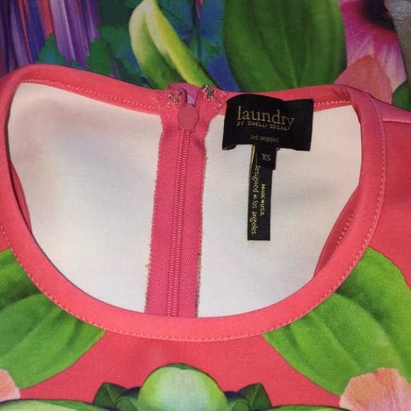 LAUNDRY BY SHELLI SEGAL Print Neoprene Sheath Dres - Picture 6 of 8